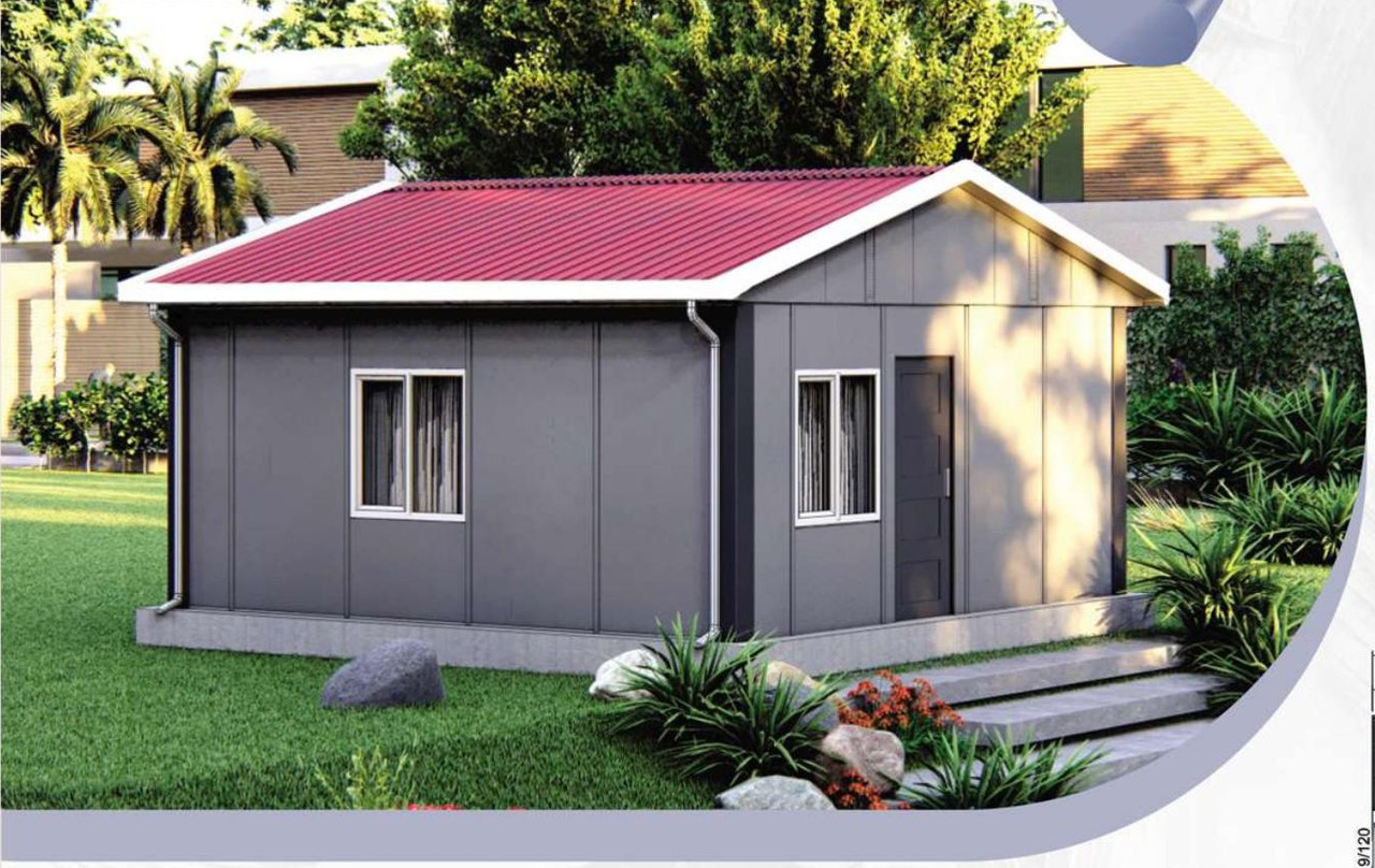 Prefabrik ev dış görünüşü